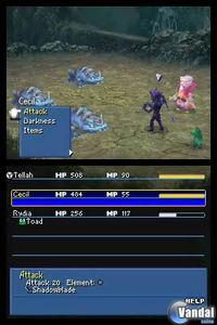 Nuevas im�genes de Final Fantasy IV
