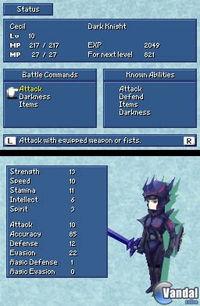 Imagen 123 de Final Fantasy IV DS para Nintendo DS