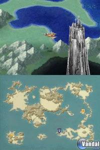 Pantalla Final Fantasy IV DS