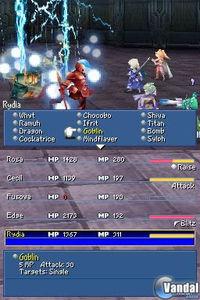 Imagen Final Fantasy IV DS