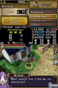 Imagen 7 de Dungeon Explorer: Warriors of the Ancient Arts para Nintendo DS