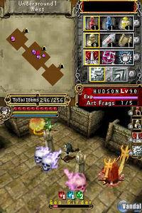Imagen 6 de Dungeon Explorer: Warriors of the Ancient Arts para Nintendo DS