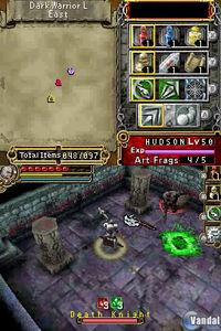 Imagen 5 de Dungeon Explorer: Warriors of the Ancient Arts para Nintendo DS