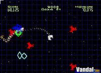 Pantalla Geometry Wars: Galaxies