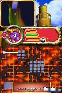 Imagen 2 de La Leyenda de Spyro: La Noche Eterna para Nintendo DS