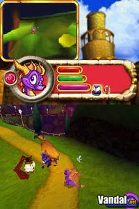 Imagen 1 de La Leyenda de Spyro: La Noche Eterna para Nintendo DS