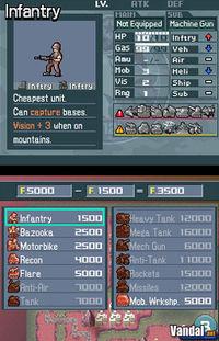 Nuevas im�genes de Advance Wars: Dark Conflict