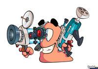 Portada y primeras ilustraciones de Worms para Wii