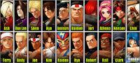 Desvelado el plantel de King of Fighters XII