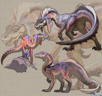 Primeras im�genes e ilustraciones de Monster Hunter 3