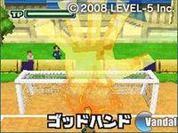 Level 5 muestra im�genes comparativas de Inazuma Eleven Compilation