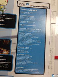 Filtrada una posible lista de juegos para el lanzamiento de Wii U