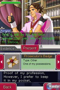 Nuevas im�genes y v�deo de Ace Attorney Investigations: Miles Edgeworth