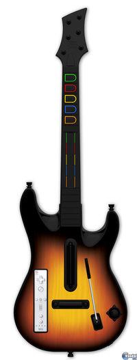 Desvelada la nueva guitarra de Guitar Hero World Tour