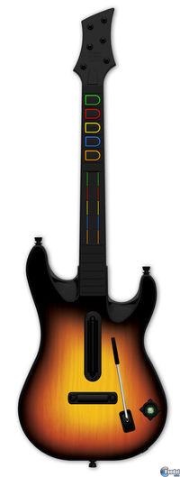 Desvelada la nueva guitarra de Guitar Hero World Tour