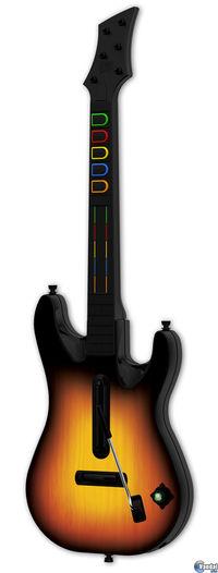 Desvelada la nueva guitarra de Guitar Hero World Tour