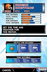 Nuevas im�genes de Tecmo Bowl: Kickoff 