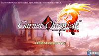 Primeras im�genes de Garnet Chronicle