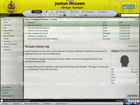 Pantalla Football Manager 2009