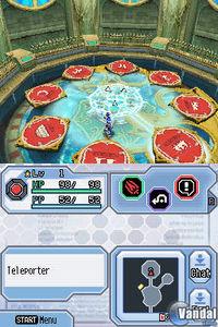 Pantalla Phantasy Star Zero
