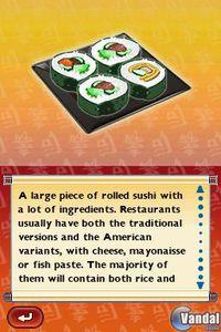 Imagen 3 de Sushi Academy para Nintendo DS