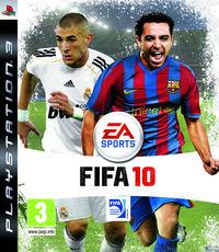 Benzema acompa�a a Xavi en la portada de FIFA 10