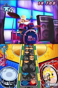 Pantalla Guitar Rock Tour DSiW