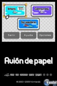 Avi�n de papel