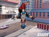 Pantalla Tony Hawk's Pro Skater 3