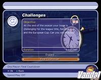 Pantalla Manager de Liga 2002