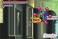Pantalla Castlevania: Circle of the Moon