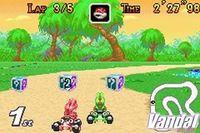 Pantalla Mario Kart Super Circuit