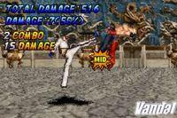Pantalla Tekken Advance
