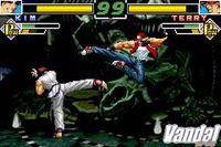 Pantalla King of Fighters