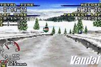Pantalla Sega Rally