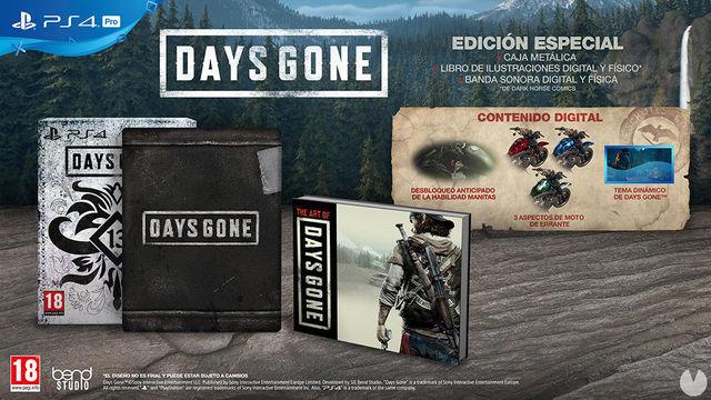 Days Gone presents its various editions, and a new video about their world