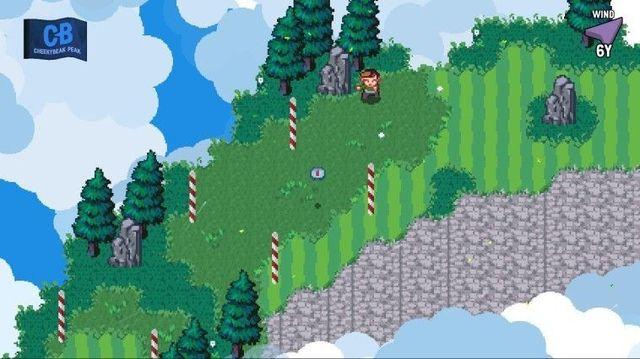 Golf Story creates sound effects with vibration HD Nintendo Switch