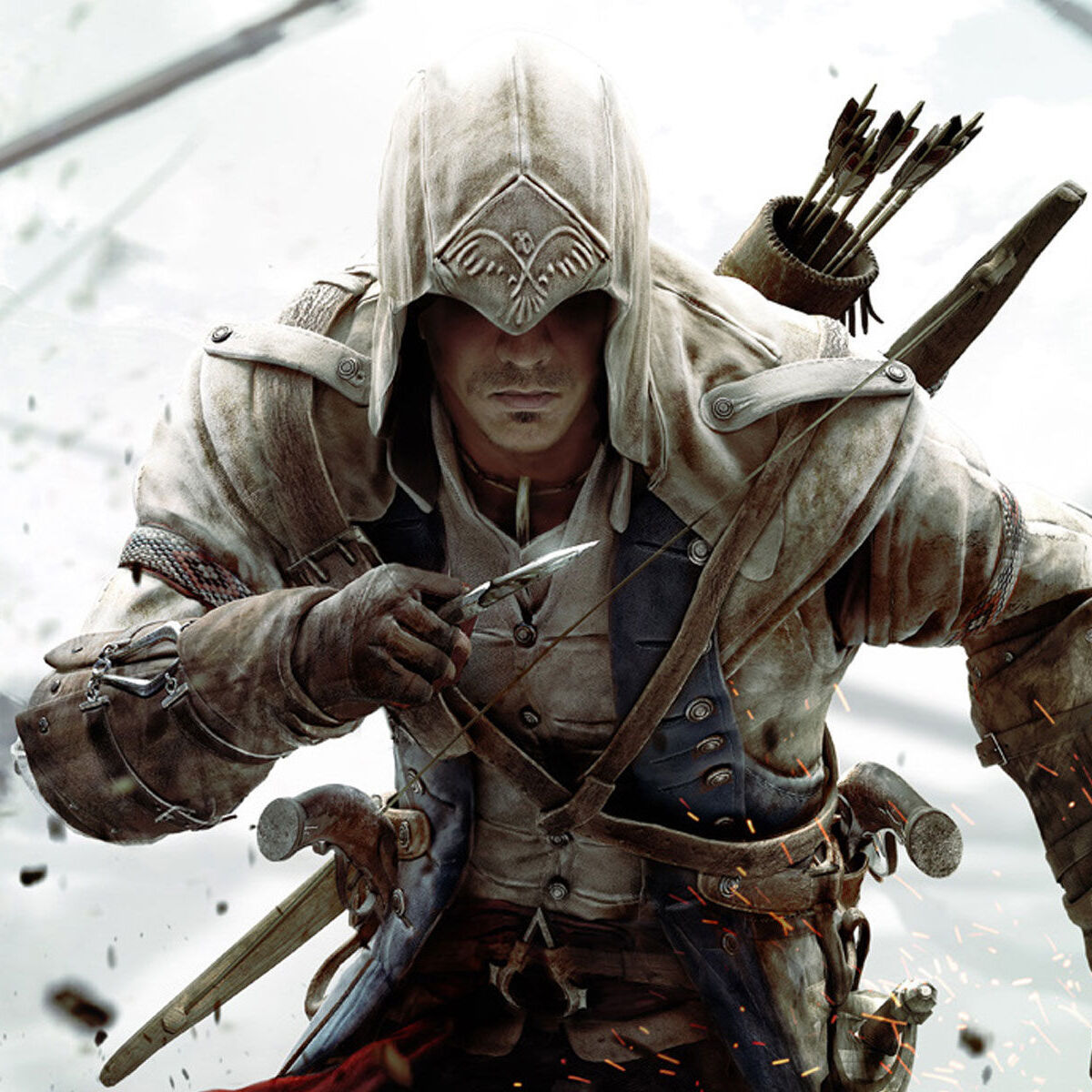 Será algo así el protagonista de 'Assassin's Creed III'?