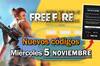Noticia FREE FIRE MAX | Cdigos de hoy mircoles 5 de noviembre de 2025 - Recompensas gratis