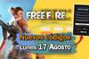 Noticia FREE FIRE MAX | Códigos de hoy lunes 17 de agosto de 2026 - Recompensas gratis
