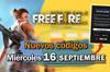 Noticia FREE FIRE MAX | Códigos de hoy miércoles 16 de septiembre de 2026 - Recompensas gratis