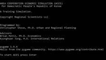 Imagen 1 de Area Cooperation Economic Simulation: North Korea (ACES)