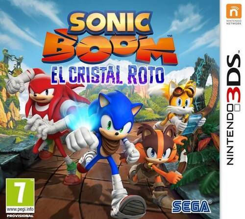 cuero Influyente viceversa Carátula Sonic Boom: El Cristal Roto Nintendo 3DS - Vandal