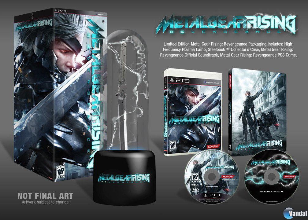 Konami deja ver la edición limitada de Metal Gear Rising: Revengeance