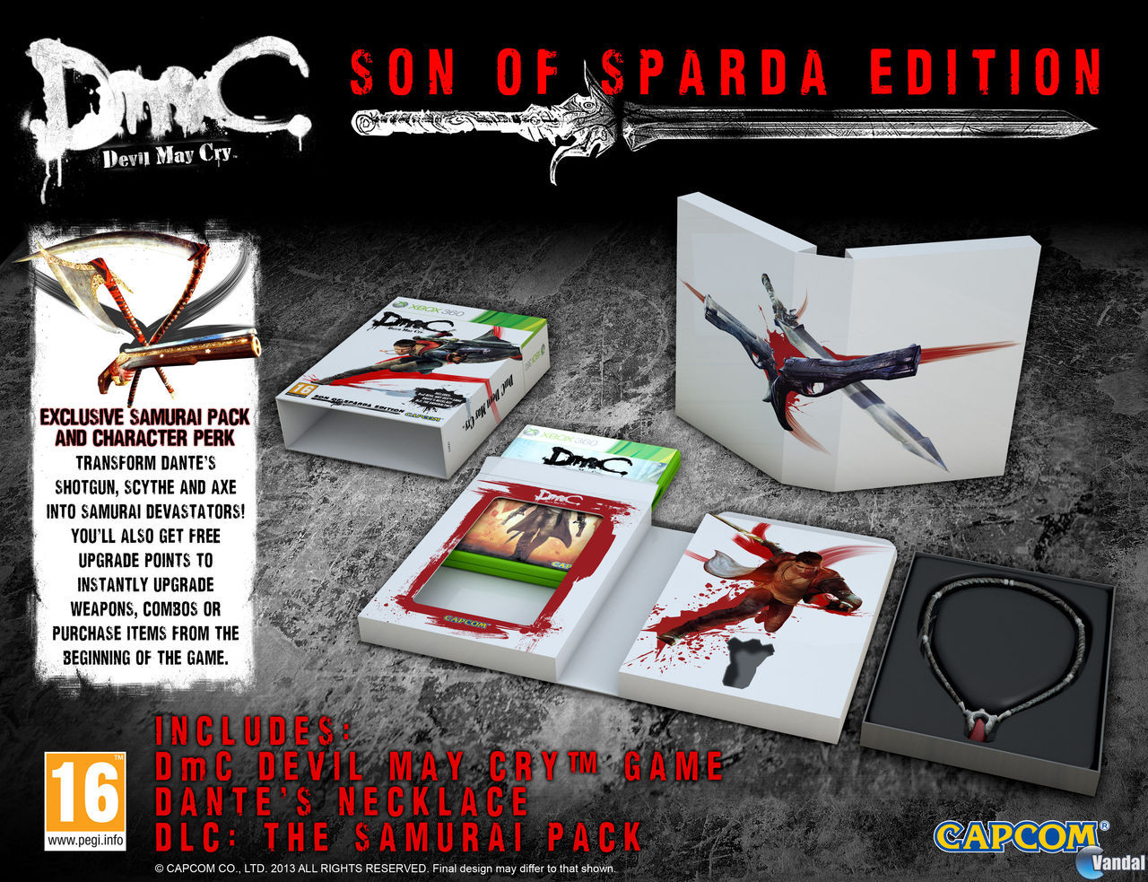 Europa recibirá la edición Son of Sparda de DmC