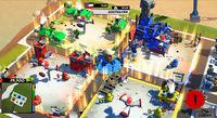  Megalo Polis commitment to political satire and real-time strategy 