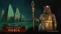 Sid Meier's Civilization VI presents Amanitore as the queen of Nubia