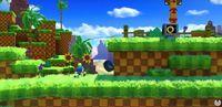 Sonic Forces shows his side more classic with their version of Green Hill Zone